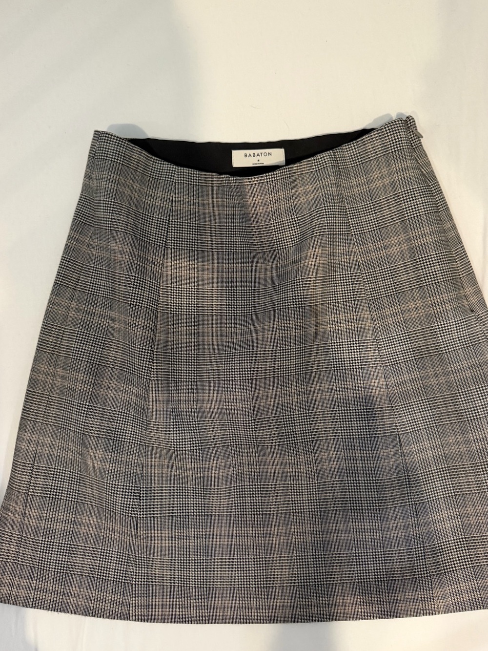 Aritzia Classic Mini Plaid Skirt
